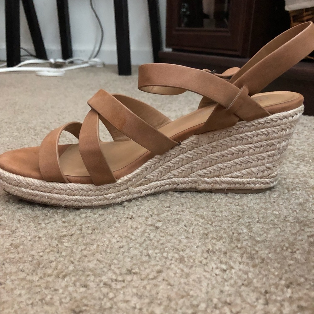 Cognac wedges — perfect for summer!
